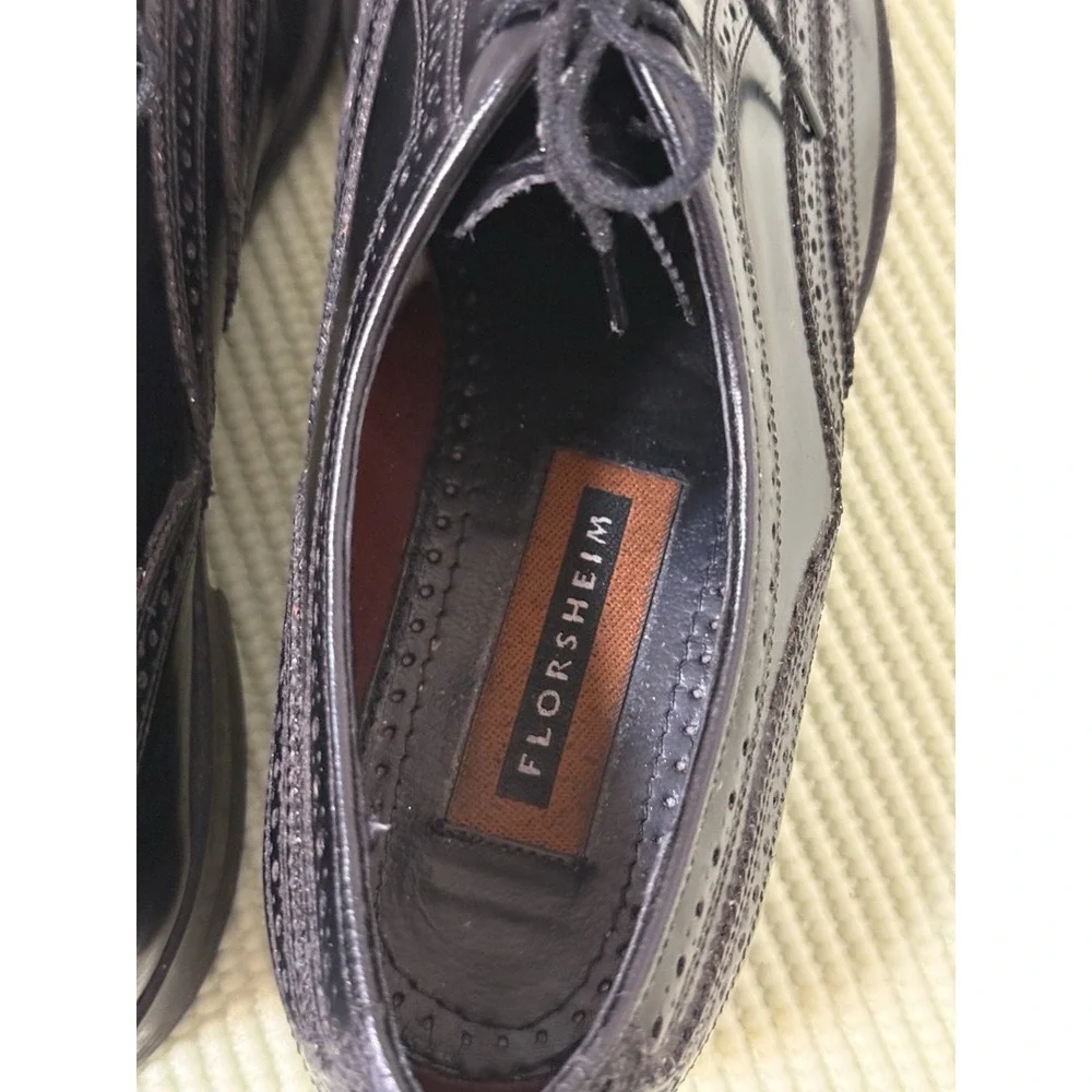 Florsheim Men's Black Dress Shoe 9 Business Career Formal Church Wedding Classic